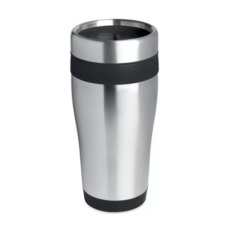 Doppelwandiger Trinkbecher, Schwarz