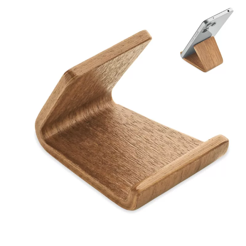 Walnut wood phone stand, Wood