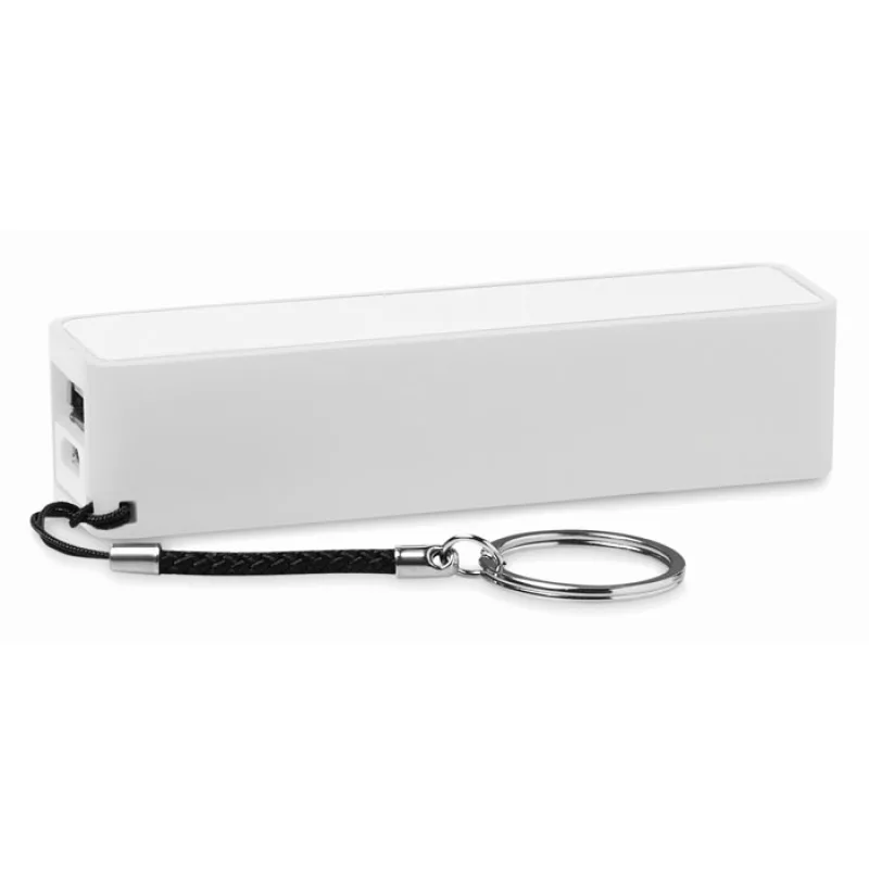 Slim Powerbank 2200mAh, Weiß