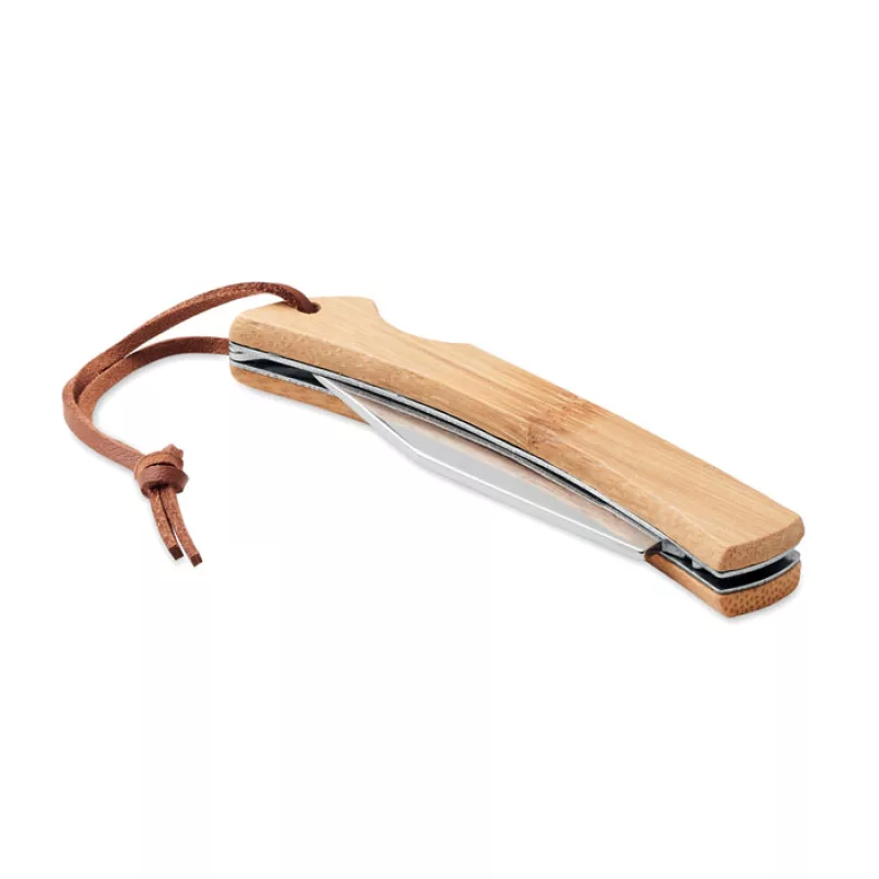 Foldable knife in bamboo, Wood