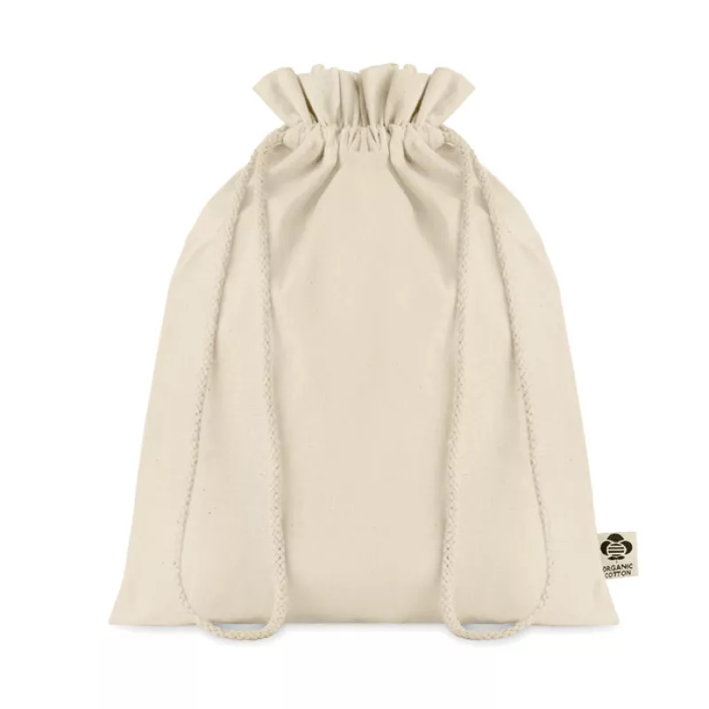 Medium Beutel Organic Cotton, Beige
