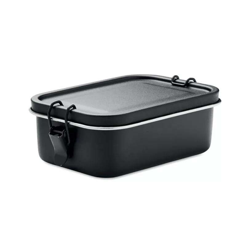 Stainless steel lunchbox 750ml, Black