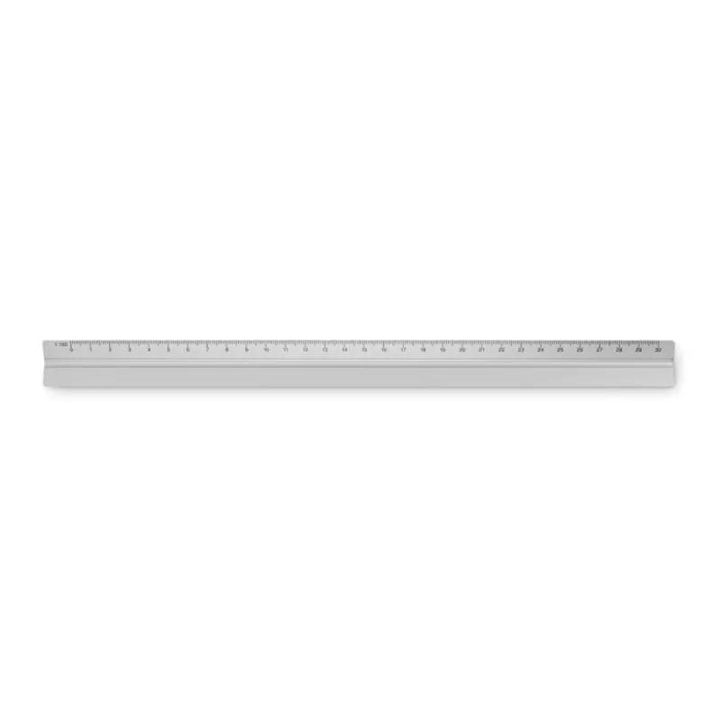 Règle architecte de 30cm, Argent Mat