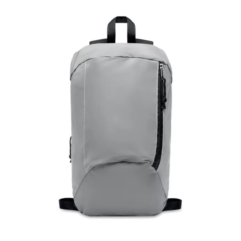 Reflektierender Rucksack 600D, Mattsilber