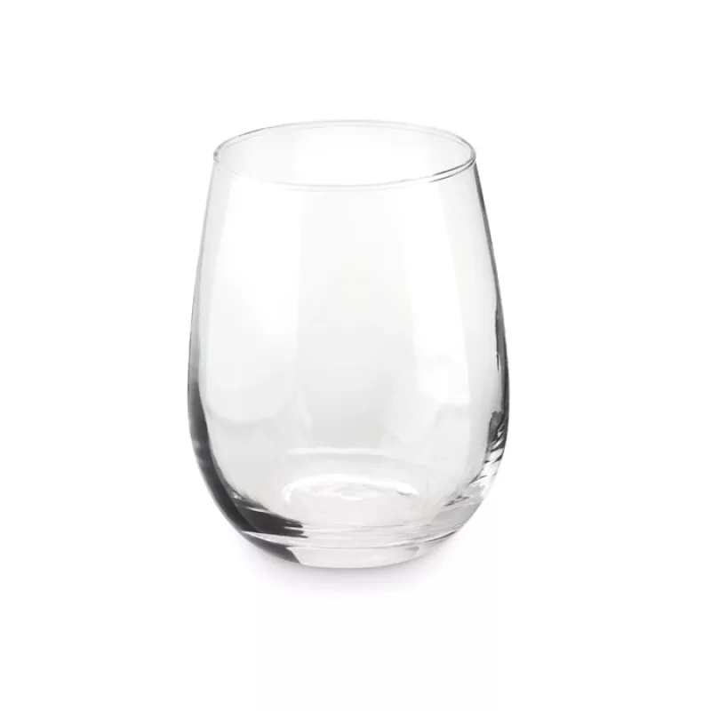 Trinkglas in einer Schachtel, Transparent