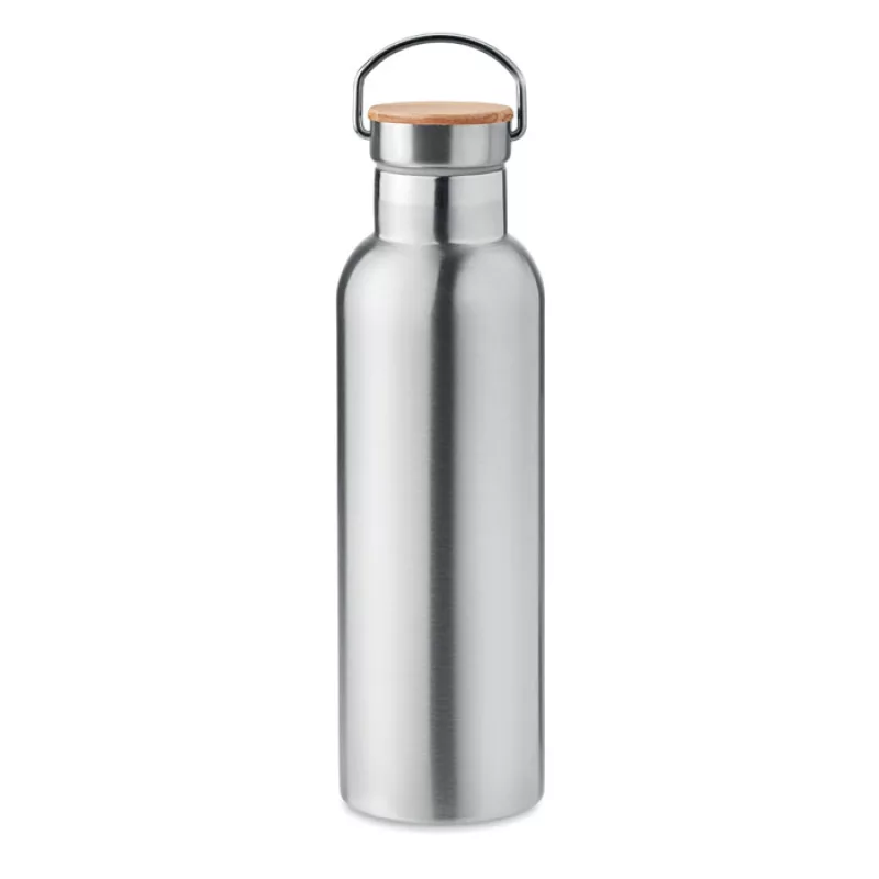 Bouteille double paroi 750ml, Argent Mat