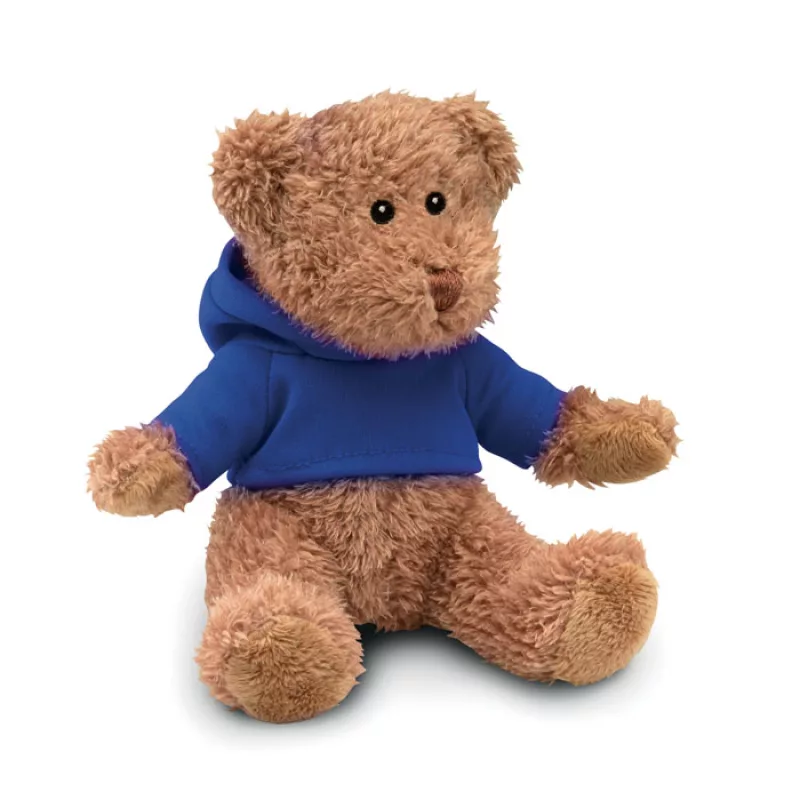Ours en peluche avec t-shirt, Bleu