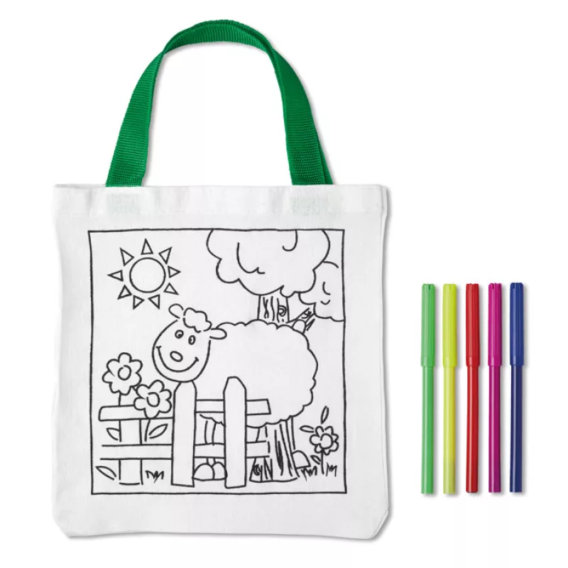 Tote bag, White