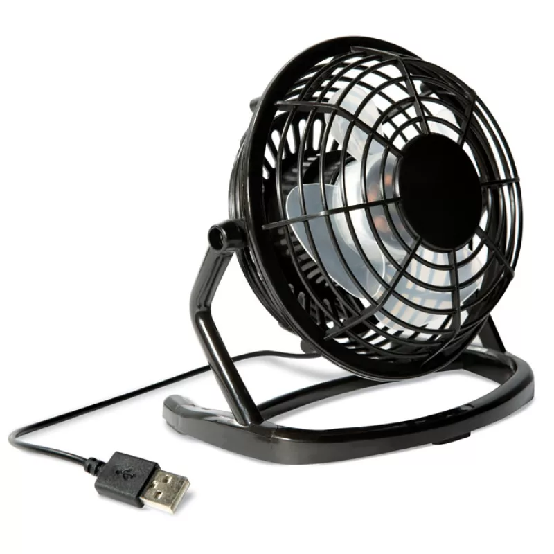 Ventilateur en ABS, Noir