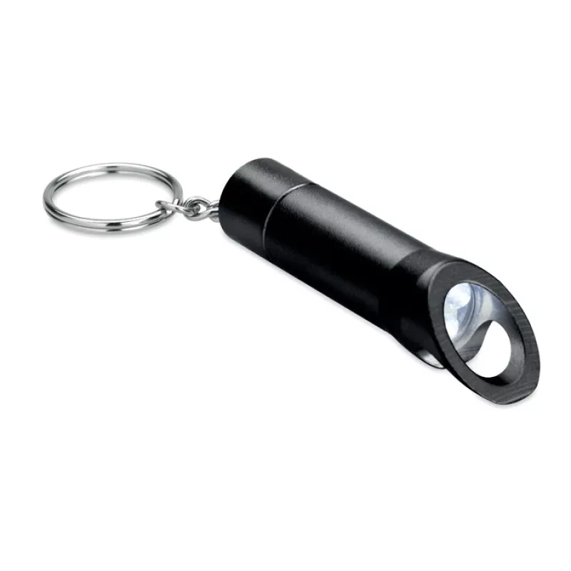 Schlüsselring aus Metall, Schwarz