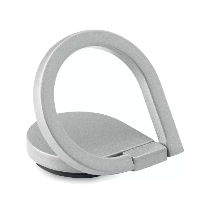 Phone holder-stand ring, Silver