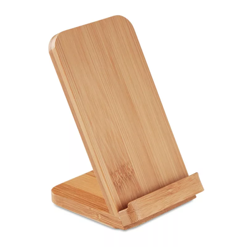 Bamboo wireless charge stand5W, Wood