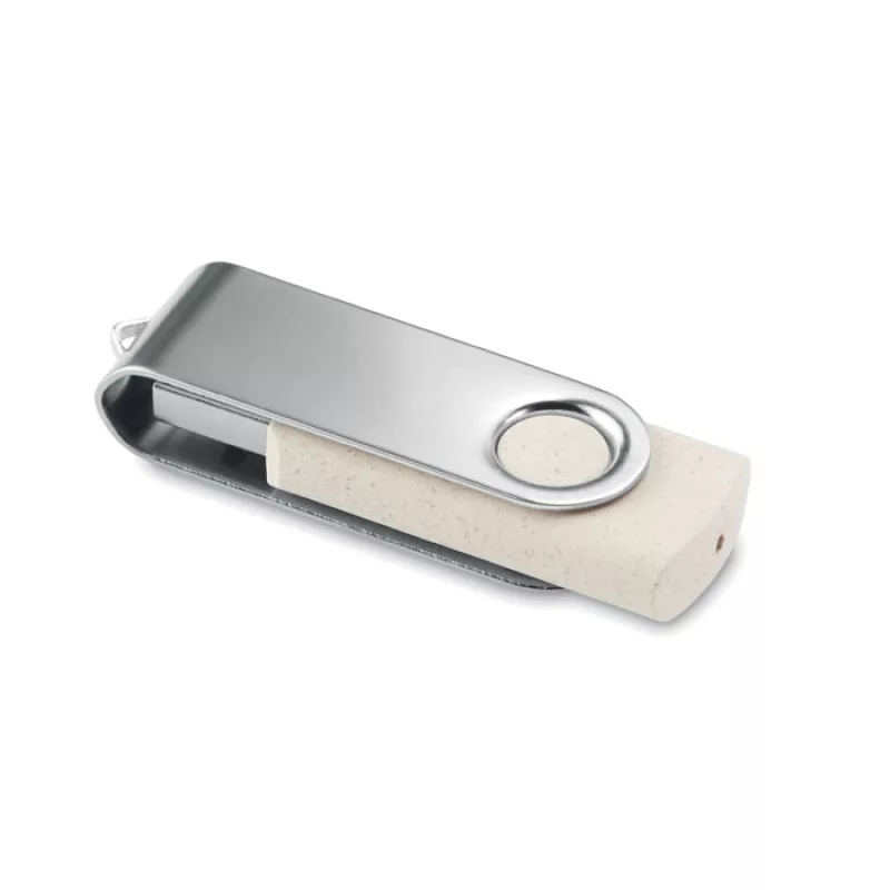 Wheat straw PP 50/50 USB 16GB, Beige